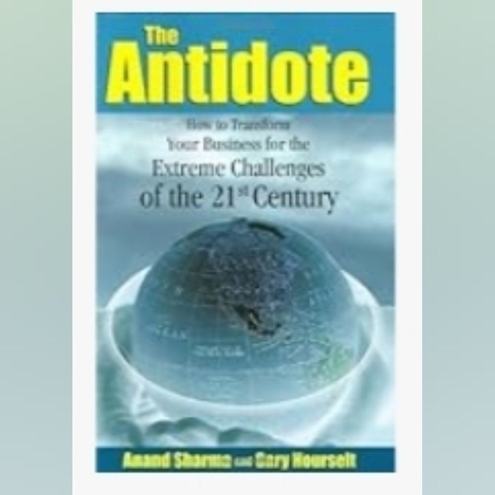 🔺️NWOT The Antidote; How to Transform Your Business... Book